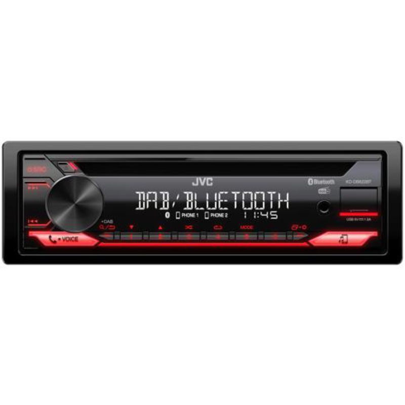 Radio samochodowe JVC KD-DB622BT