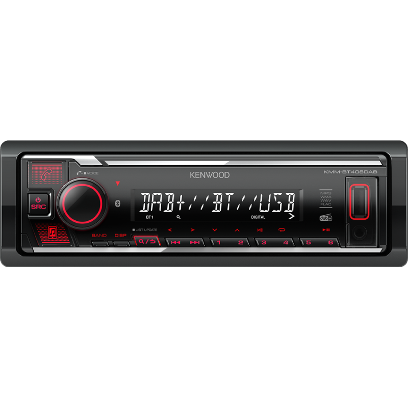 Radio samochodowe KENWOOD KMM-BT408DAB