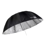 Parasol paraboliczny srebrny Quadralite Space 185 cm