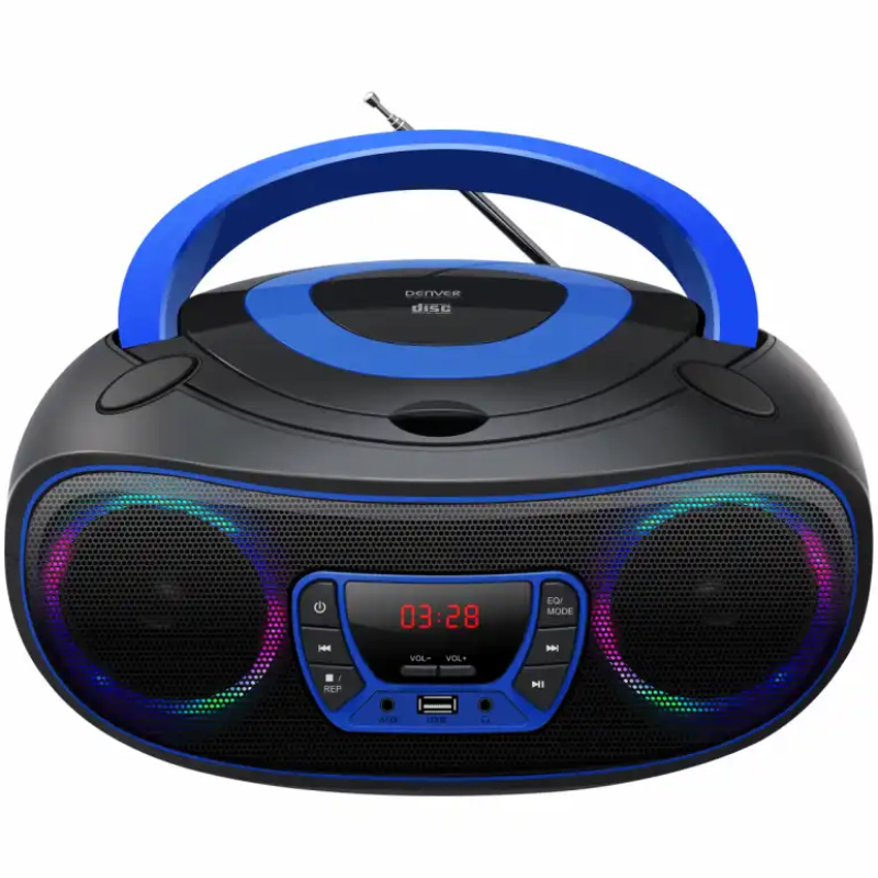 Radio Denver TCL-212BTBU Niebieskie - Blue