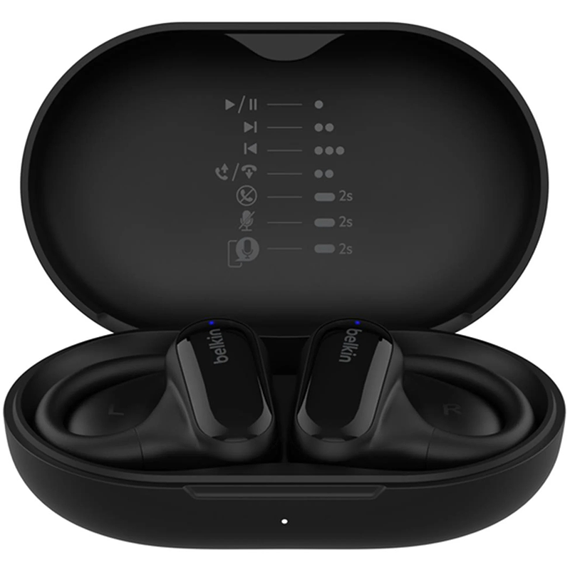 Słuchawki Belkin SoundForm ClearFit Czarne - Black
