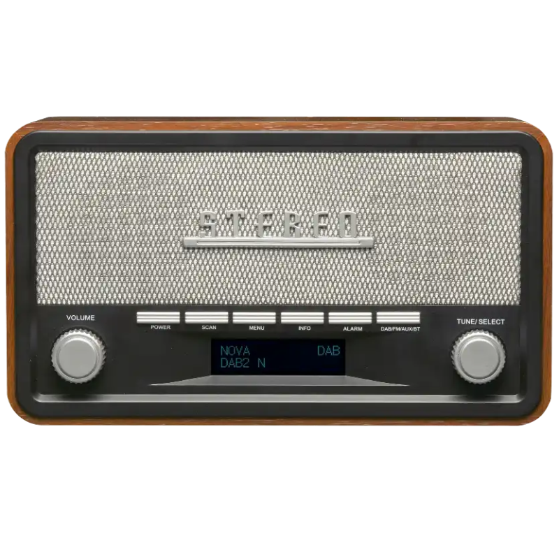 Radio Denver DAB-18DGR Ciemnobrązowe - Dark Brown