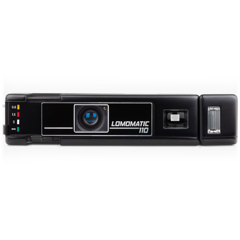 Aparat Lomomatic 110 Camera & Flash Black Metal Nocturne