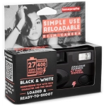 Aparat Simple Use Reloadable Film Camera Black & White