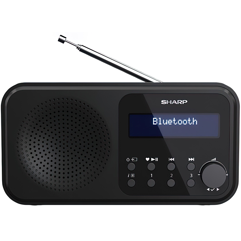 Radio Sharp DR-P420 Czarny - Black