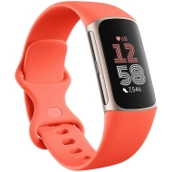 Smartband Google Fitbit Charge 6 Koral - Champagne Gold Coral