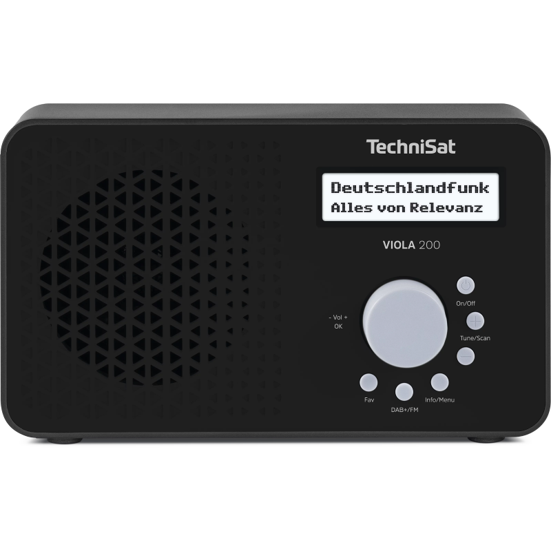Radio Technisat VIOLA Czarne - Black