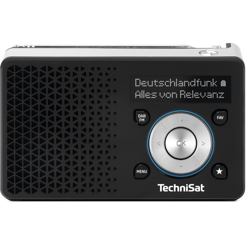 Radio Technisat DIGITRADIO 1 A Czarno-srebrne – Black Silver