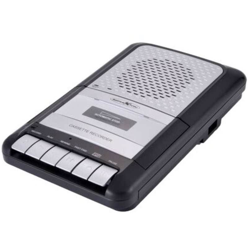 Magnetofon kasetowy Reflexion CCR8014 Czarno-srebrny - Black and silver