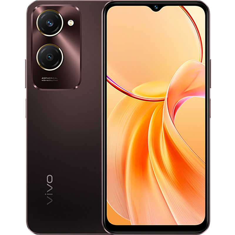 Vivo Y28s 5G 4/128GB Brązowy - Mocha Brown