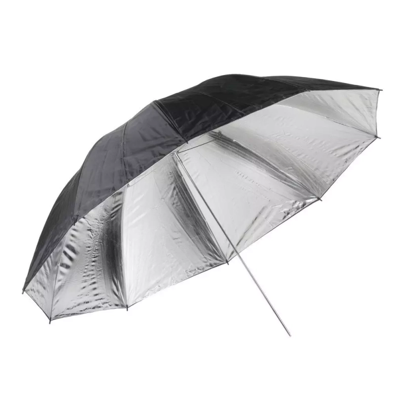 Parasolka Quadralite srebrna 91 cm