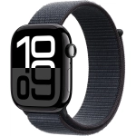 Apple Watch Series 10 (2024) GPS + Cellular 46 mm koperta aluminiowa Jet Black + pasek Ink Sport Loop