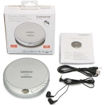 Odtwarzacz płyt CD Lenco CD-201SI Srebrny - Silver