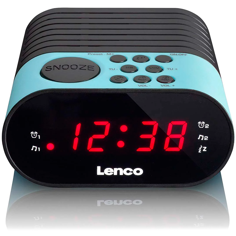 Radiobudzik Lenco CR-07 Niebieski - Blue