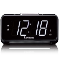 Radiobudzik Lenco CR-28BK Czarny - Black