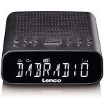 Radiobudzik Lenco CR-606BK Czarny - Black