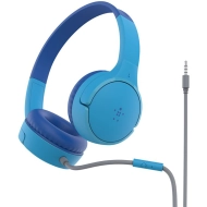 Słuchawki Belkin Soundform Mini Wired On-Ear for Kids Niebieskie - Blue