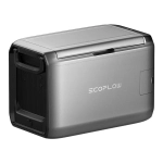 Lodówka turystyczna przenośna EcoFlow Glacier Classic 45L + Bateria 298 W Szara - Gray