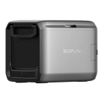 Lodówka turystyczna przenośna EcoFlow Glacier Classic 45L + Bateria 298 W Szara - Gray