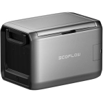 Lodówka turystyczna przenośna Ecoflow Glacier Classic 55L + Bateria 298 W Szara - Gray