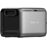 Lodówka turystyczna przenośna Ecoflow Glacier Classic 55L + Bateria 298 W Szara - Gray