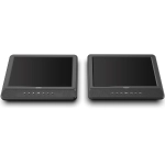 Odtwarzacz DVD z 2 monitorami Reflexion DVD1052N Czarny - Black