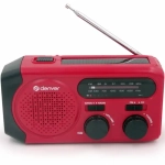 Radio Denver SCR-2010 Czerwone - Red