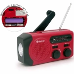 Radio Denver SCR-2010 Czerwone - Red