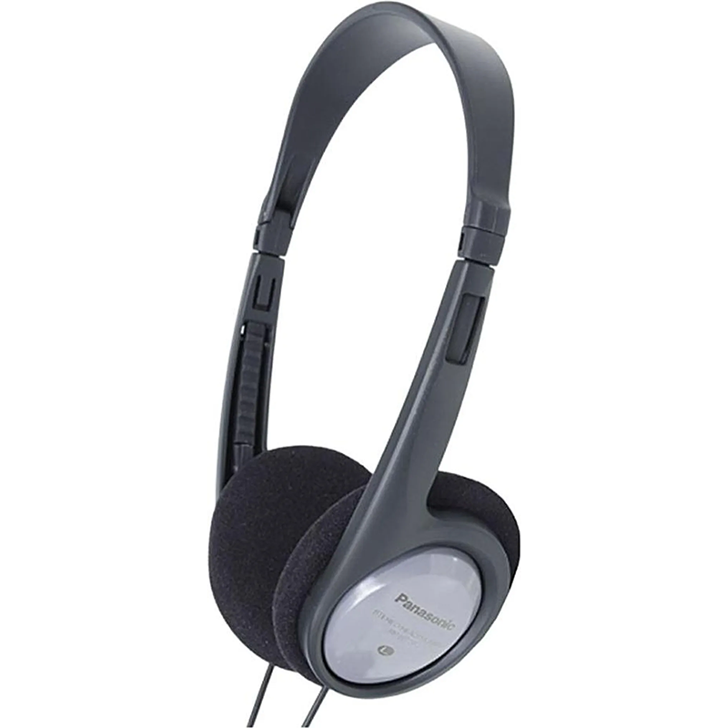 Słuchawki Panasonic RP-HT090 Czarno-szare - Black and grey