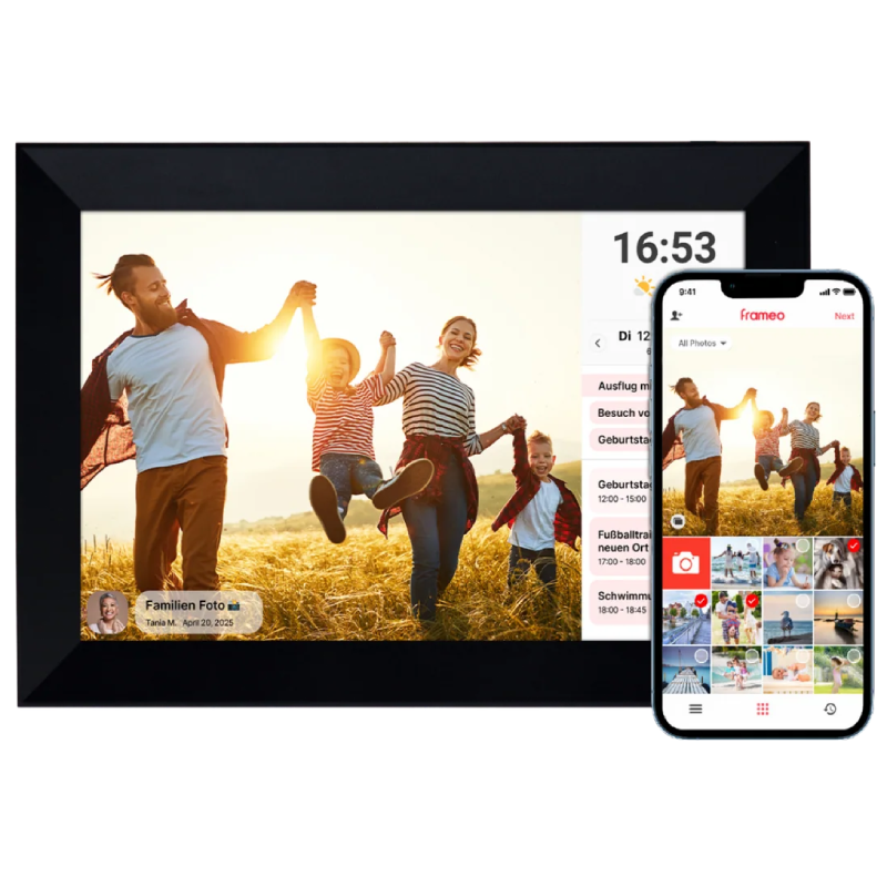 Ramka cyfrowa na zdjęcia Rollei Smart Frame WiFi 10.1" 32GB Czarna - Black