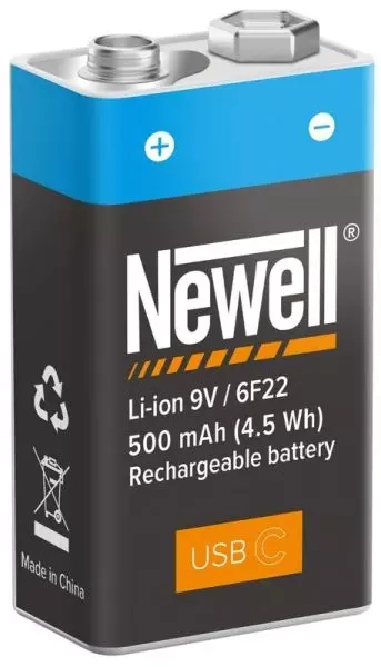 Akumulator Newell 9 V USB-C 500 mAh