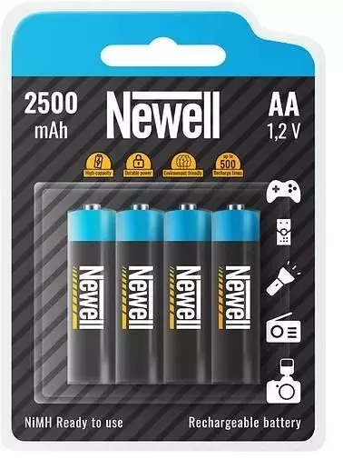 Akumulator Newell NiMH AA 2500 mAh 4 sztuki