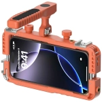 Uchwyt do telefonu 4smarts Video Rig z pilotem Pomarańczowy - Orange