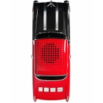 Głośnik Wster WS-598 Czarno-czerwony - Black and red