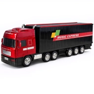 Głośnik Wster WS-528 Czarno-czerwony - Black and red