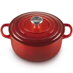 Brytfanna żeliwna Le Creuset 22 cm Czerwona - Cherry red