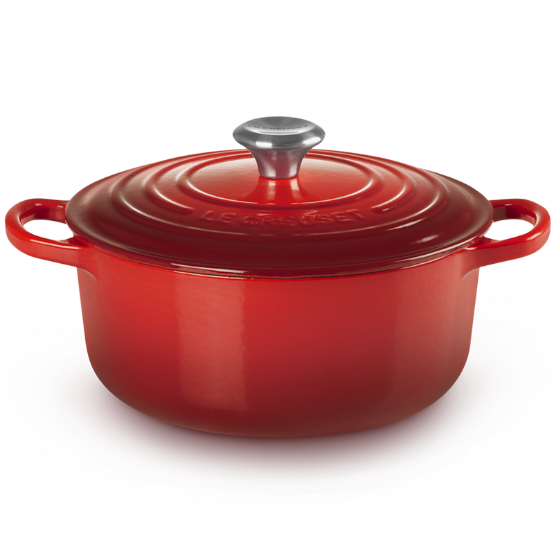 Brytfanna żeliwna Le Creuset 22 cm Czerwona - Cherry red