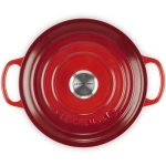Brytfanna żeliwna Le Creuset 22 cm Czerwona - Cherry red
