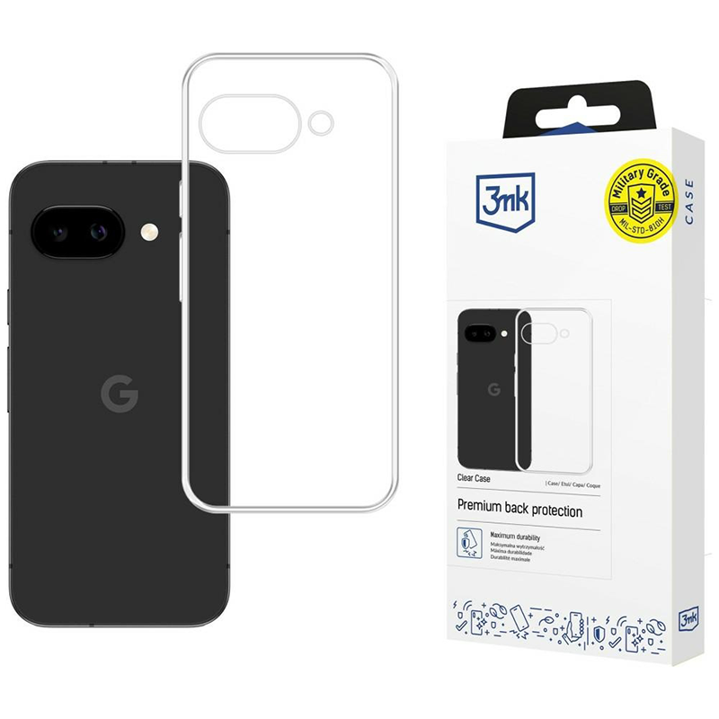 Etui 3mk Clear Case do Google Pixel 10a Przezroczyste - Clear