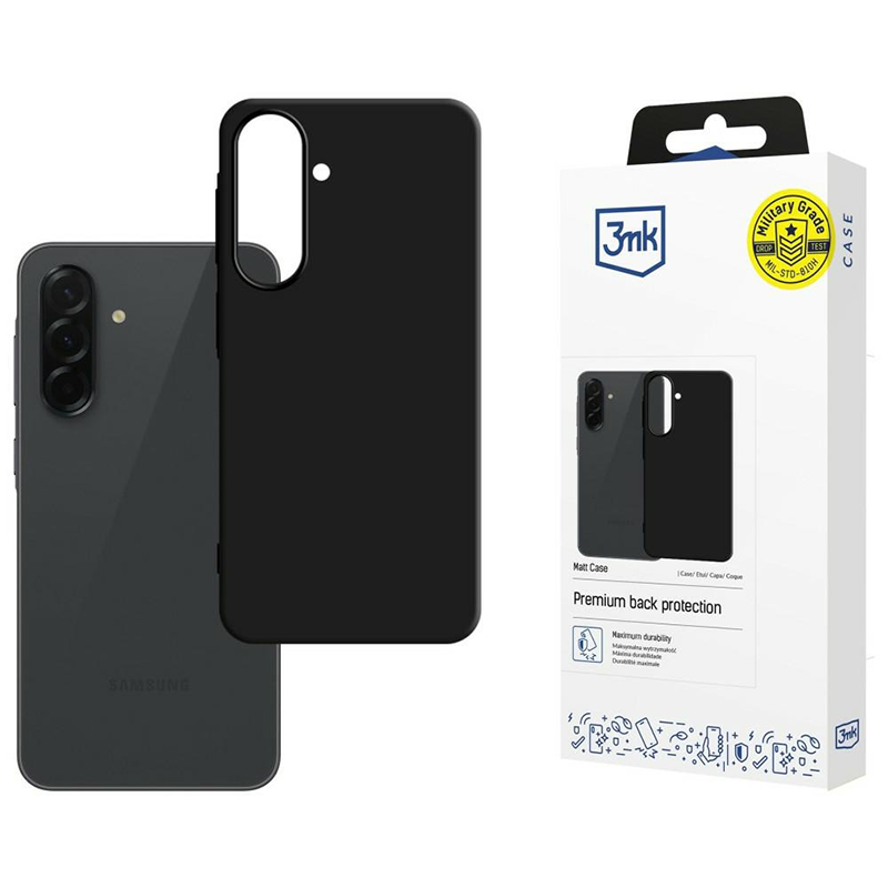 Etui 3mk Matt Case do Samsung Galaxy A57 Czarne - Black