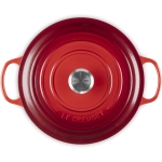 Brytfanna żeliwna Le Creuset 28 cm Czerwona - Cherry red