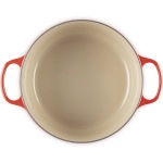 Brytfanna żeliwna Le Creuset 28 cm Czerwona - Cherry red