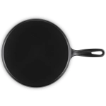 Patelnia żeliwna do naleśników Le Creuset 27 cm Czarny mat - Satin black