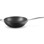 Wok aluminiowy nieprzywierający Le Creuset 30 cm Czarny - Black