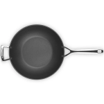 Wok aluminiowy nieprzywierający Le Creuset 30 cm Czarny - Black