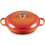 Garnek żeliwny Gourmet Le Creuset 30 cm Płomienny - Oven red