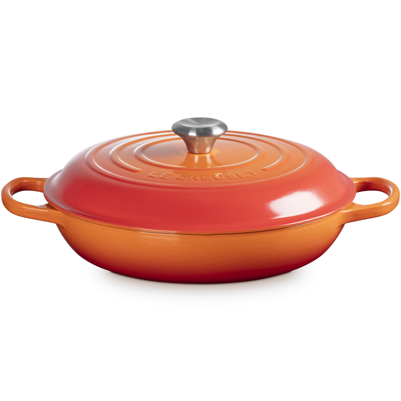 Garnek żeliwny Gourmet Le Creuset 30 cm Płomienny - Oven red