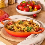 Garnek żeliwny Gourmet Le Creuset 30 cm Płomienny - Oven red