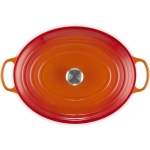Brytfanna żeliwna owalna Le Creuset 40 cm Płomienna - Oven red