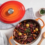 Brytfanna żeliwna owalna Le Creuset 40 cm Płomienna - Oven red